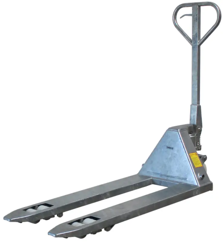 Top-Angebot qteck Hubwagen 2,5 t verzinkt - Gabellänge 1150 mm - NY NY tandem