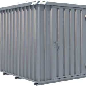 Online Kaufen BOS Schnellbaucontainer 3100 x 2100 x 2100 mm - 1-flügelige Tür auf 2 m Seite