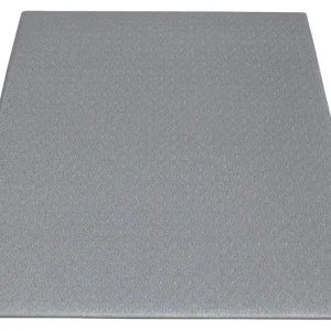 Ausverkauf Miltex Arbeitsplatzmatte Yoga Meter Super grau - 900 mm Breite je lfm