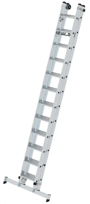 Ausverkauf Günzburger Seilzugleiter nivello Alu 2-teilig 2x12 Stufen