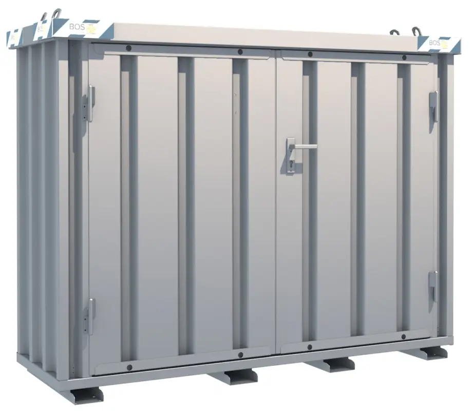 Online Kaufen BOS MobilBox 700 x 2100 x 1600 mm - 2 flügelige Tür