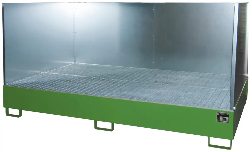 Markenware Bauer Auffangwanne Stahl AW 1000-10F SW - RAL 6011