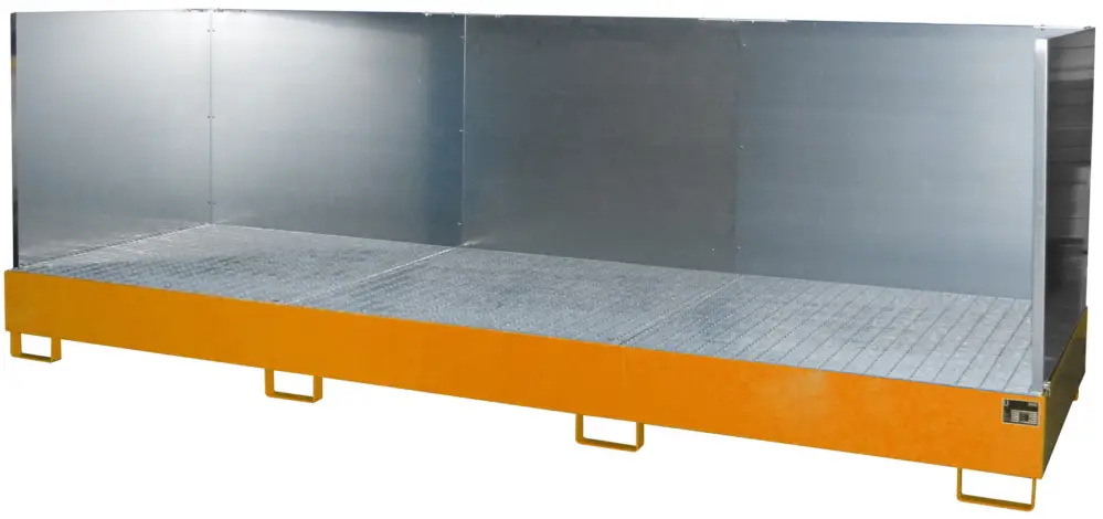 Markenprodukt Bauer Auffangwanne Stahl AW 1000-3 SW - RAL 2000