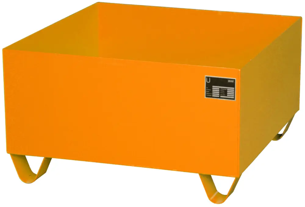 Begrenztes Angebot Bauer Auffangwanne Stahl Serie 2000 2001 - RAL 2000