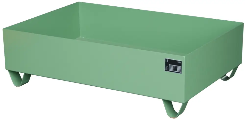 Bauer Auffangwanne Stahl Serie 2016 2017 - RAL 6011 Sonderangebot