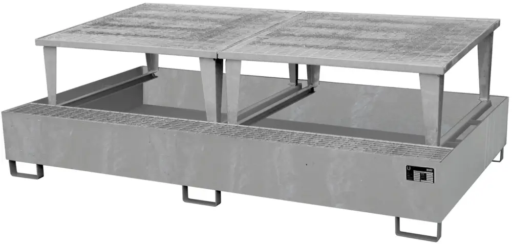 Bauer Auffangwanne Stahl AWA 1000-2 - verzinkt Preisknaller