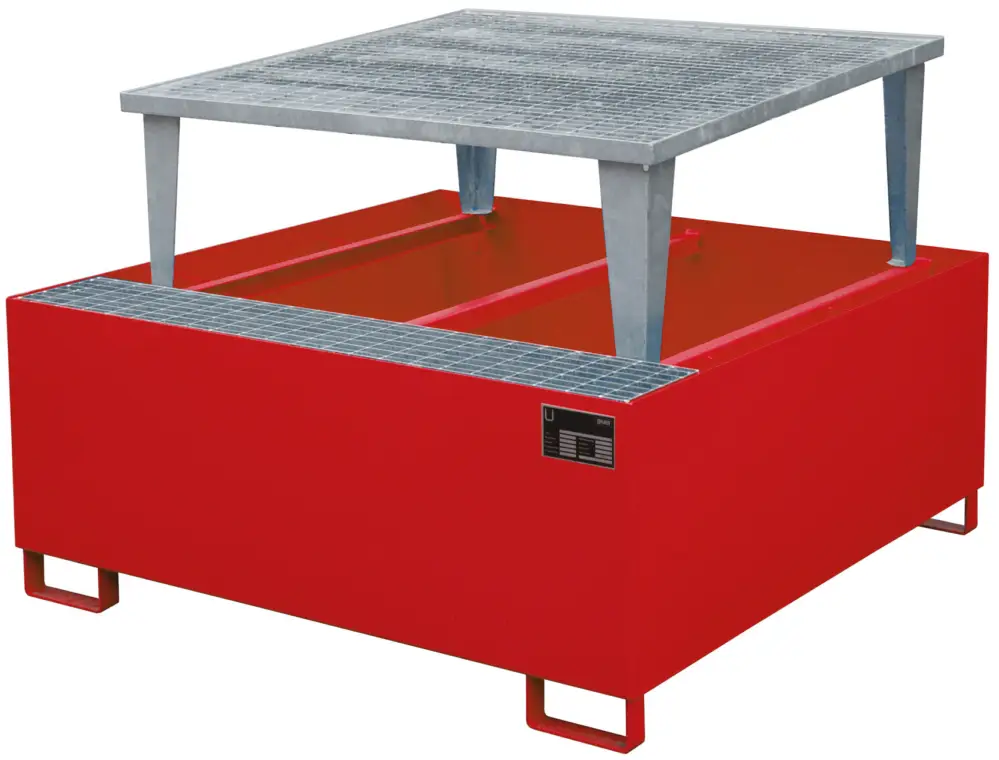 Bauer Auffangwanne Stahl AWA 1000 - RAL 3000 Preisreduziert