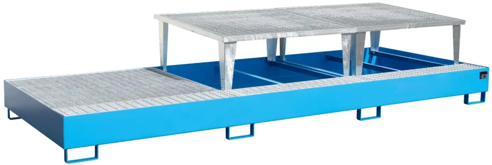 Bauer Auffangwanne Stahl AWA 32 - RAL 5012 Nur Für Kurze Zeit