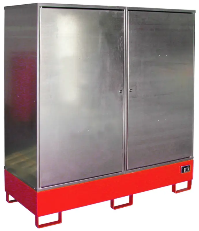 Solange Der Vorrat Reicht Bauer Gefahrstoffschrank Stahl GS-2 - RAL 3000