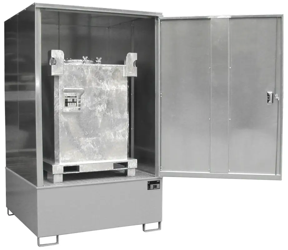 Bauer Gefahrstoffschrank Stahl GS-4 - RAL 7005 Abverkauf