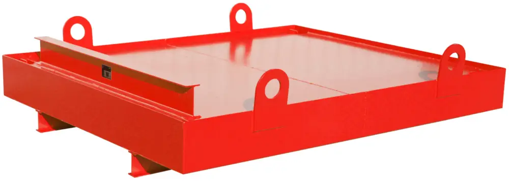 Bauer Containerwanne CW 1 - RAL 3000 Preisknaller