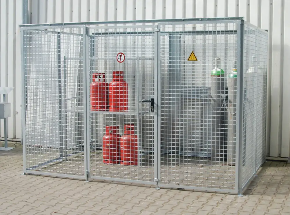 Bauer Gasflaschen-Container Stahl GFC-M5 Bestseller