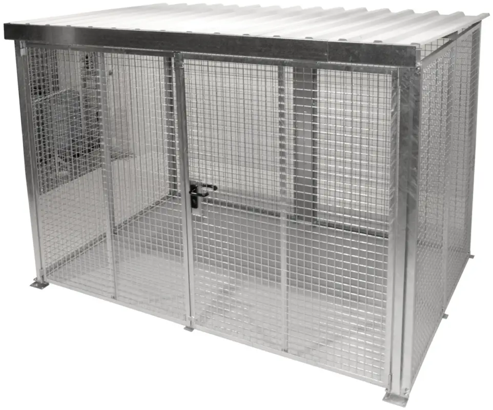 Bauer Gasflaschen-Container Stahl GFC-M5 D-DF Sonderaktion