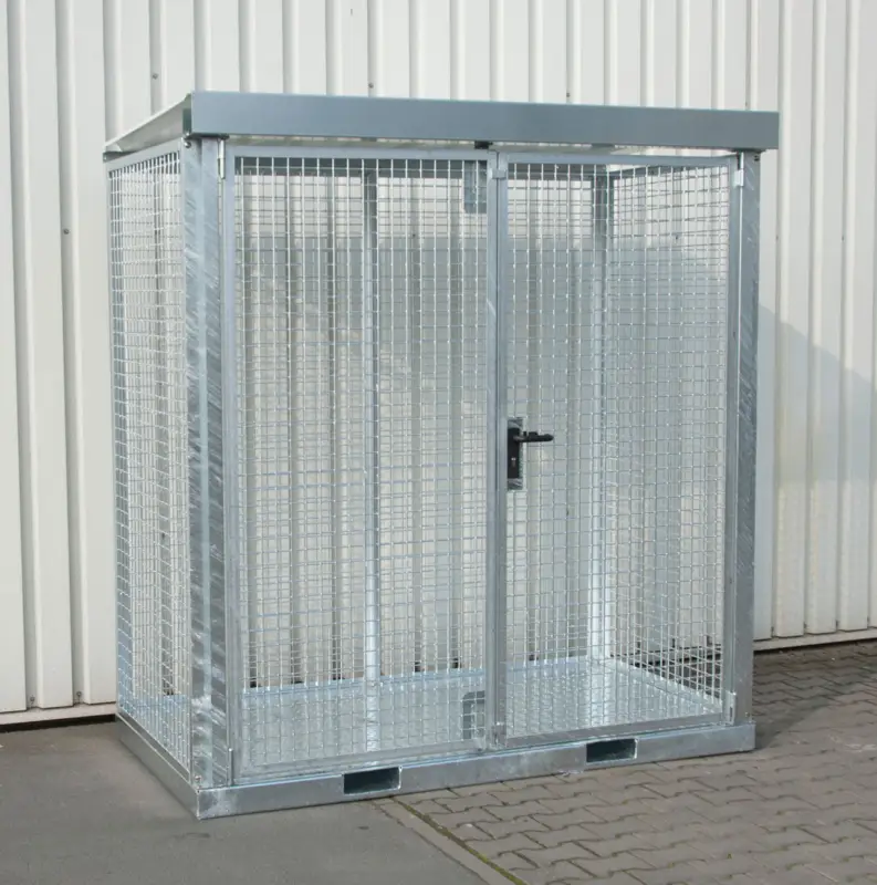 Bauer Gasflaschen-Container Stahl GFC-E T M1 Ausverkauf