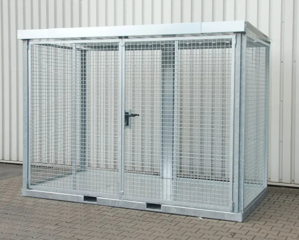 Bauer Gasflaschen-Container Stahl GFC-E T M4 Heißes Angebot