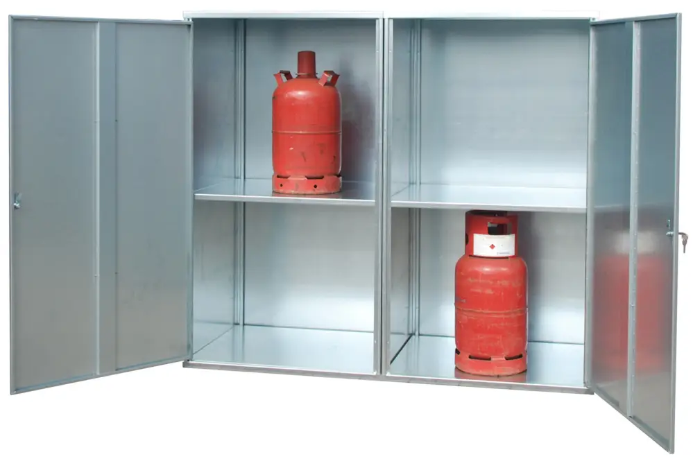 Abverkauf Bauer Gasflaschen-Depot Stahl GFD-G 2