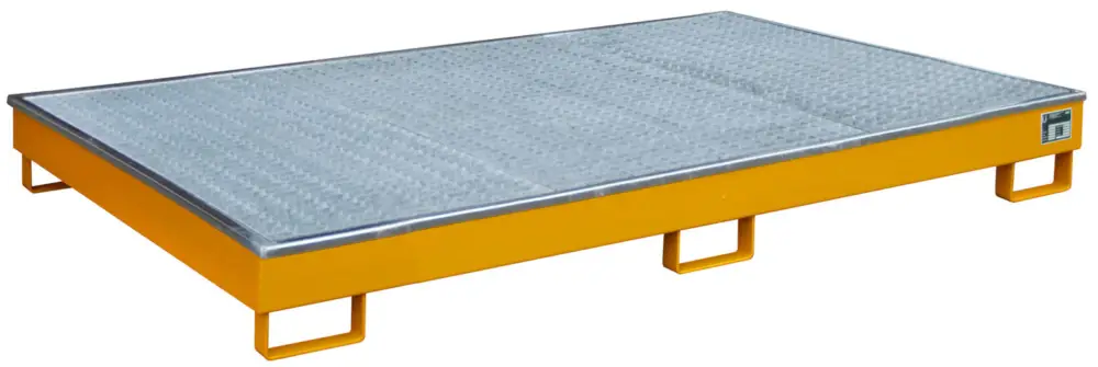 Geprüft Bauer Regalwanne Stahl RW-GR 2200-1 PE - RAL 2000