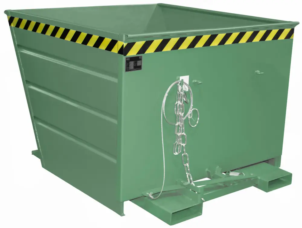 Bauer Kippbehälter VG-1100 - RAL 6011 Ausverkauf