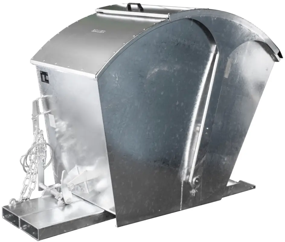 Top-Seller Bauer Kipptonne RD-750 - verzinkt