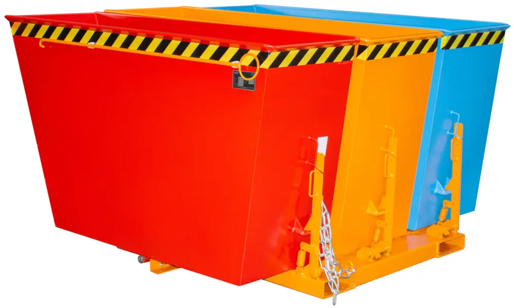 Neu Im Sortiment Bauer Kipptonne TRIO-600 - RAL 2000