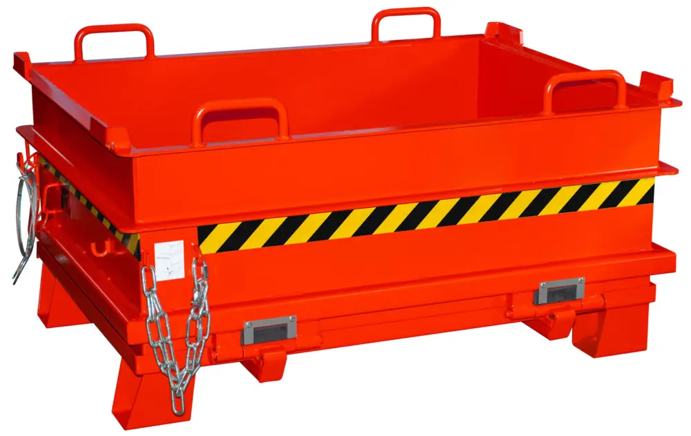 Markenware Bauer Klappbodenbehälter BC-500 - RAL 3000
