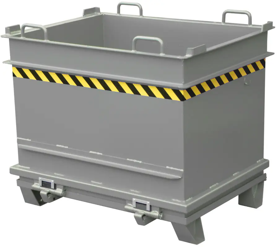 Bauer Klappbodenbehälter BC-1000 - RAL 7005 Schneller Versand