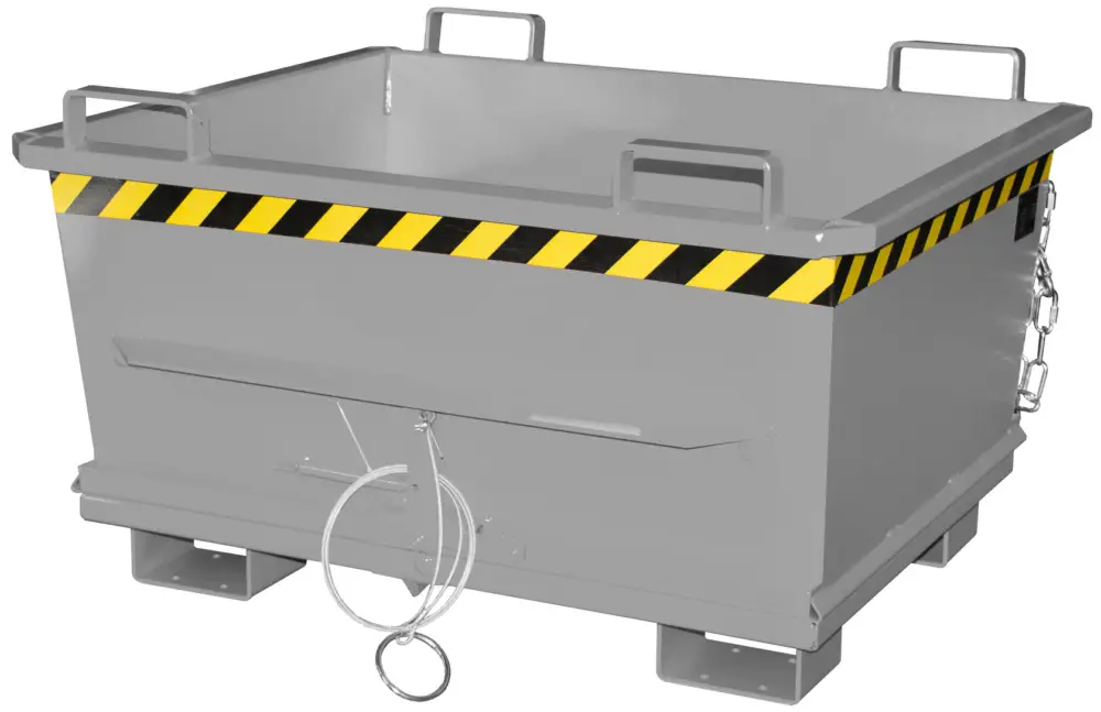 Bauer Klappbodenbehälter BKB-500 - RAL 7005 Top-Seller