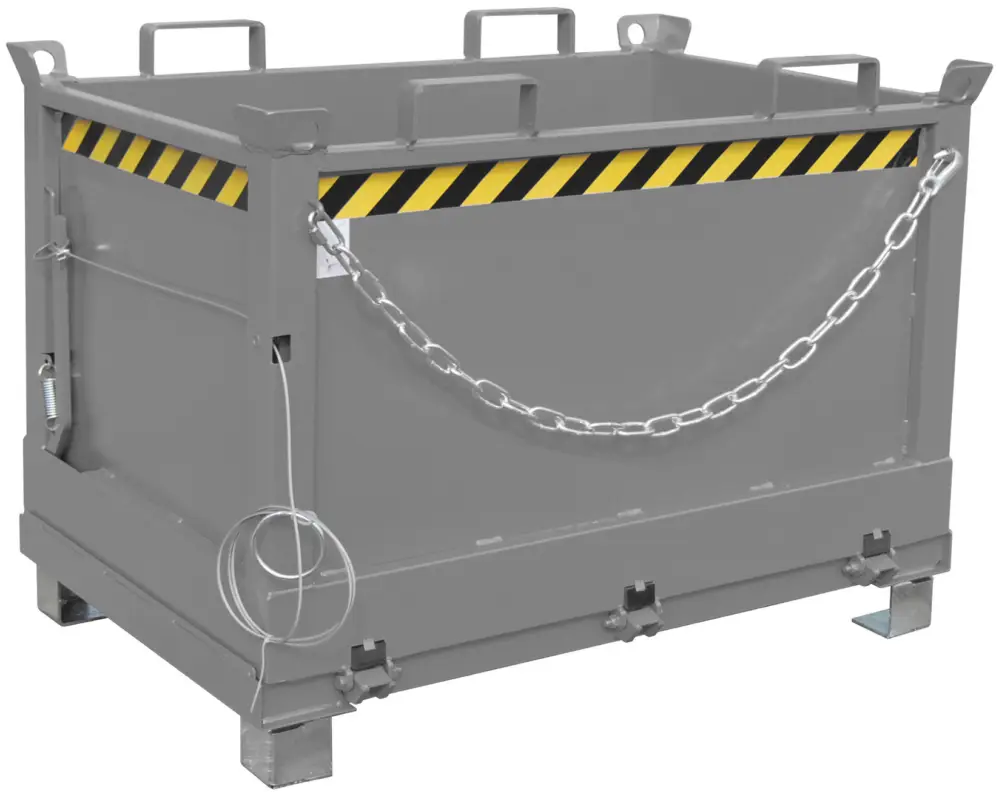 Bauer Klappbodenbehälter FB-500 - RAL 7005 Preisreduziert