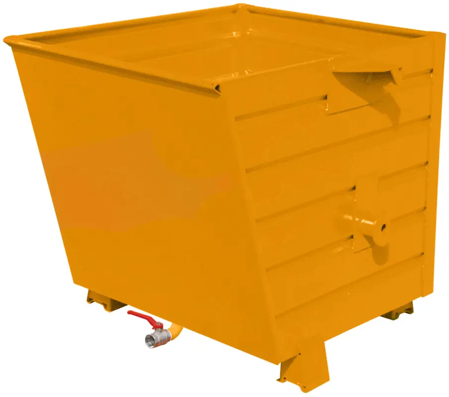 Bauer Späne-Stapelkippbehälter BSL-55 - RAL 2000 Wochenendangebot