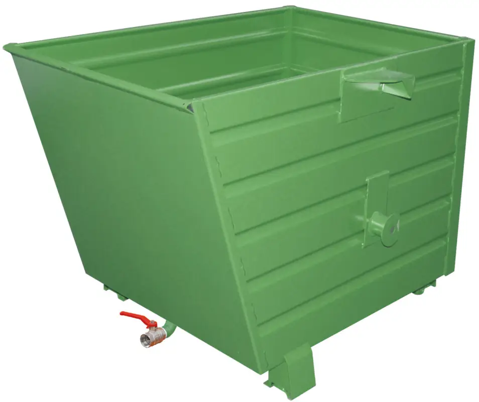 Preisknaller Bauer Späne-Stapelkippbehälter BSL-70 - RAL 6011