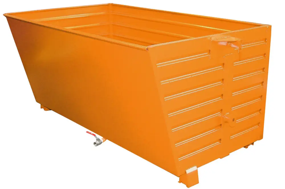 Solange Der Vorrat Reicht Bauer Späne-Stapelkippbehälter BSL-200 - RAL 2000