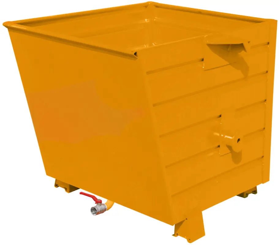 Bauer Späne-Stapelkippbehälter BSS-55 - RAL 2000 Preiswert