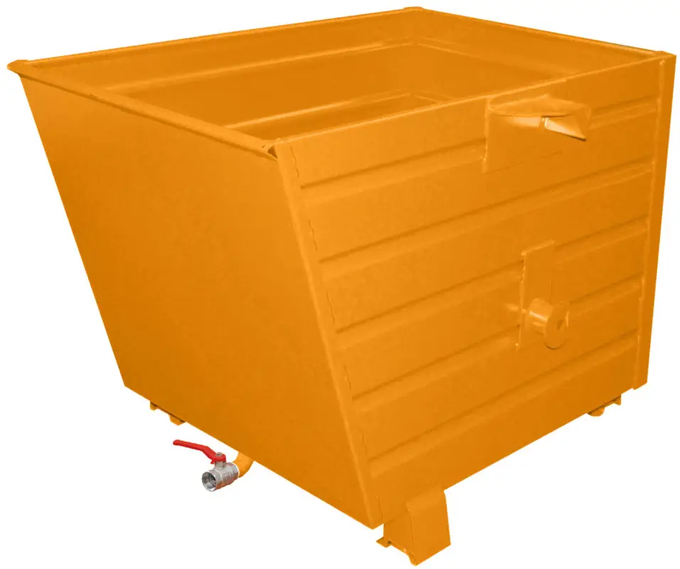 Rabatt Bauer Späne-Stapelkippbehälter BSS-70 - RAL 2000