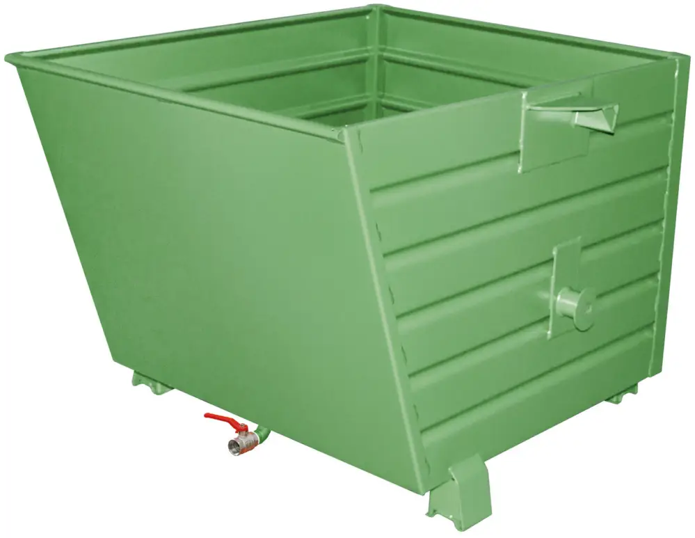 Super-Preis Bauer Späne-Stapelkippbehälter BSS-90 - RAL 6011