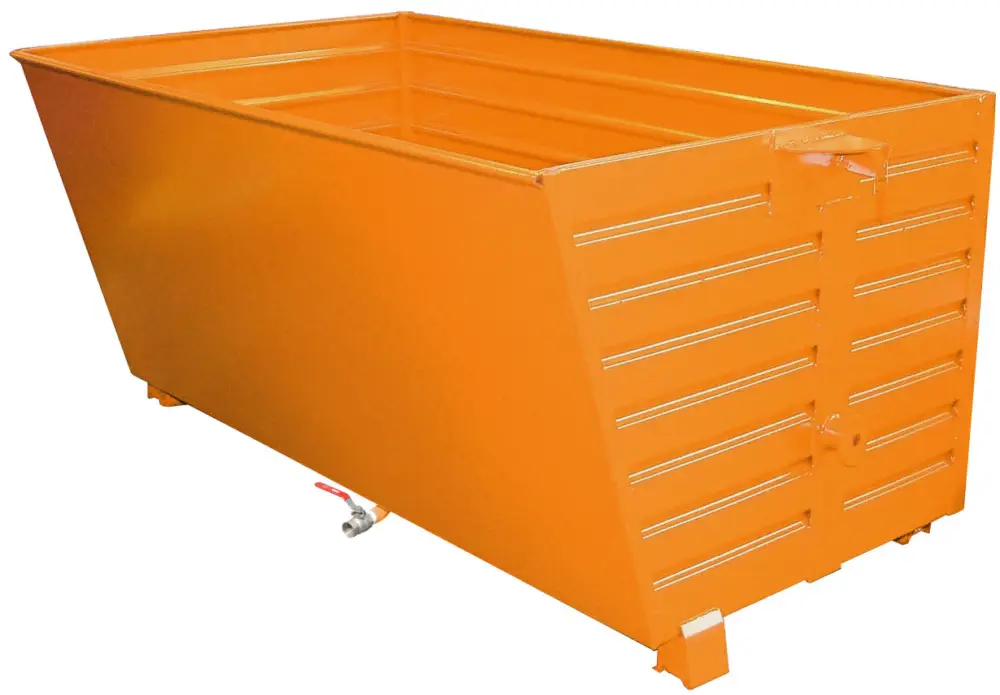 Bauer Späne-Stapelkippbehälter BSS-200 - RAL 2000 Knallerangebot