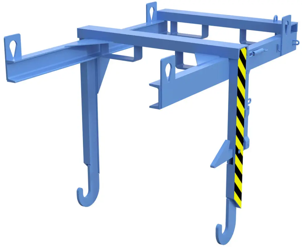 Geprüft Bauer Stapelkippbehälter Traverse BKT-55 - RAL 5012