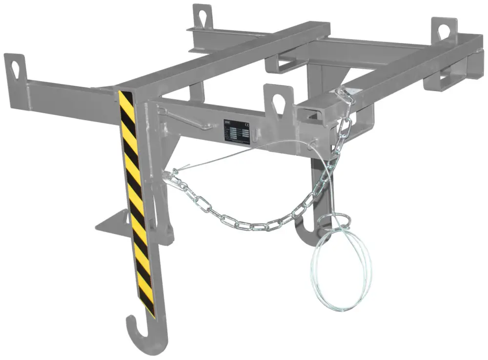Bauer Stapelkippbehälter Traverse BKT-90 - RAL 7005 Preiswert