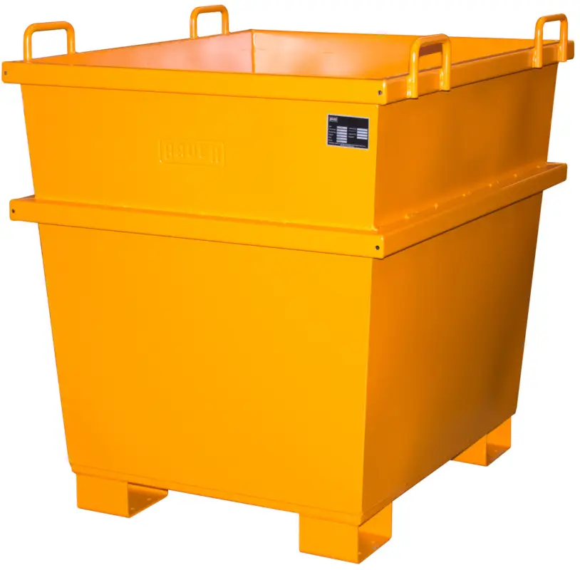 Bauer Stapelcontainer UC-1000 - RAL 2000 Rabatt