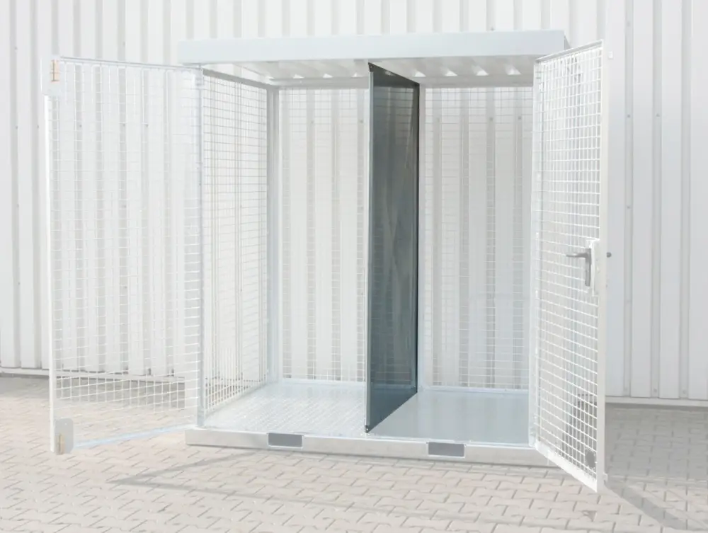 Sonderangebot Bauer Mitteltrennwand Gasflaschen-Container GFC-E-M2 M3 M4