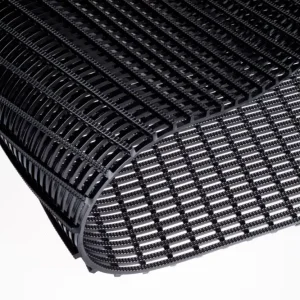 Miltex Arbeitsplatzmatte Yoga Roll Oil schwarz - 900 mm Breite je lfm Neue Kollektion