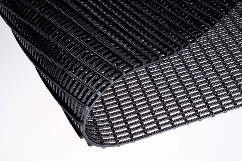 Miltex Arbeitsplatzmatte Yoga Roll Oil schwarz - 900 mm Breite je lfm Neue Kollektion