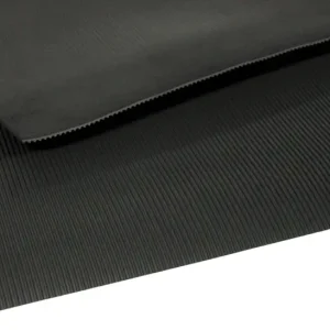 Miltex Arbeitsplatzmatte Yoga Line Oil schwarz - 1000 mm Breite je lfm Neu Im Sortiment