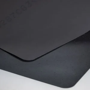 Miltex Arbeitsplatzmatte Yoga Flat Ultra anthrazit granit - 1200 mm Breite je lfm Top-Preis
