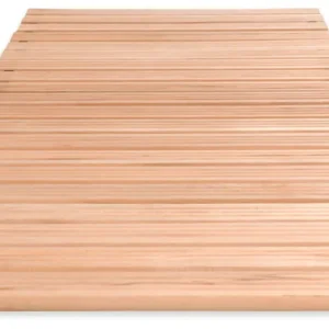 Miltex Arbeitsplatzmatte Yoga Holzrost Typ B behandelt - 800 mm Breite je lfm Angebot