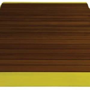 Miltex Arbeitsplatzmatte Yoga Holzrost Typ F natur - 800 mm Breite je lfm Letzte Chance
