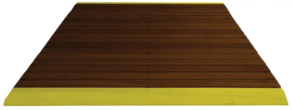 Miltex Arbeitsplatzmatte Yoga Holzrost Typ F natur - 1200 mm Breite je lfm Günstig