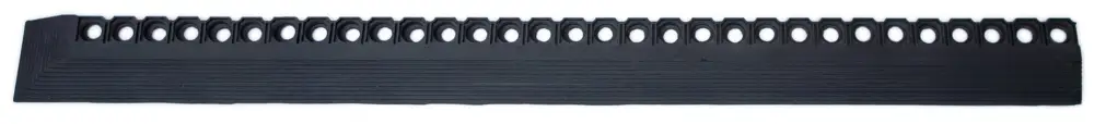 Markenware Miltex Leiste Eazycare Scrub schwarz - 1305 x 105 mm