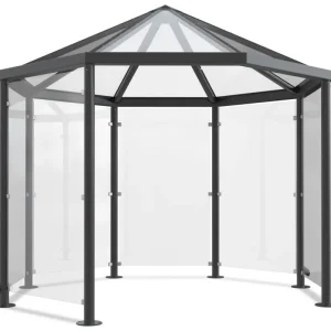 Mega-Angebot WSM Pavillon Überdachung Paris - P801 Bausatz - RAL 7016