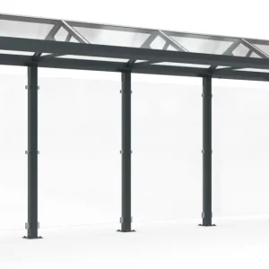 Nur Heute WSM Überdachung Zürich - Z804 Fertig montiert - RAL 7016