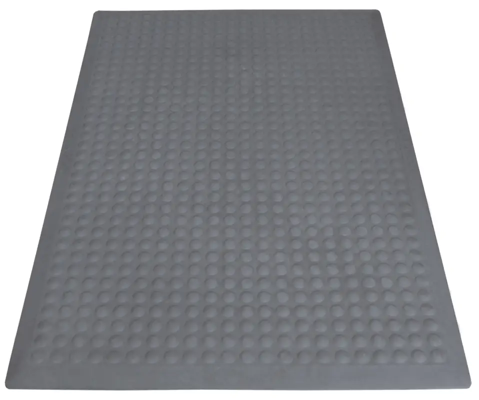 Miltex Arbeitsplatzmatte Yoga Flex Basic grau - 900 x 600 x 13 mm Schneller Versand
